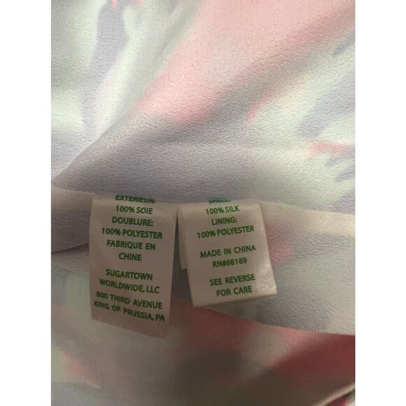 Lilly Pulitzer Jackie Shift 100% Silk Dress, Size Small MSRP $228 - Picture 9 of 11